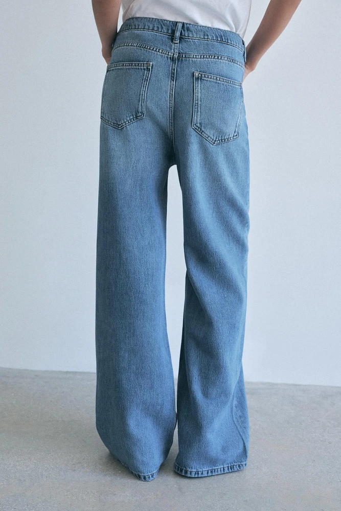 JEAN COLLECTION ZW COUPE DÉCONTRACTÉE ET TAILLE MI-HAUTE