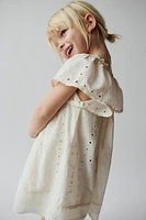 FLORAL EMBROIDERED DRESS