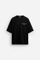 PRINTED TEXT T-SHIRT