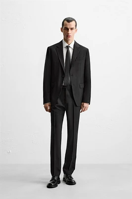 100% WOOL SUIT PANTS