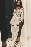 CHEMISE SAFARI EN LIN
