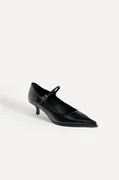 POINTY LEATHER SHOES 50TH ANNIVERSARY