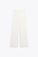 PANTALON LARGE EN MAILLE
