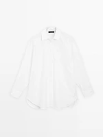 Chemise 100 % coton avec coutures