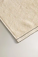 RICE STITCH BATH TOWEL