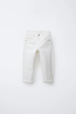 PANTALON EN SERGÉ REGULAR