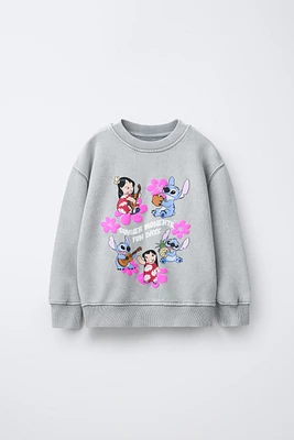 SWEAT EFFET DÉLAVÉ LILO & STITCH © DISNEY