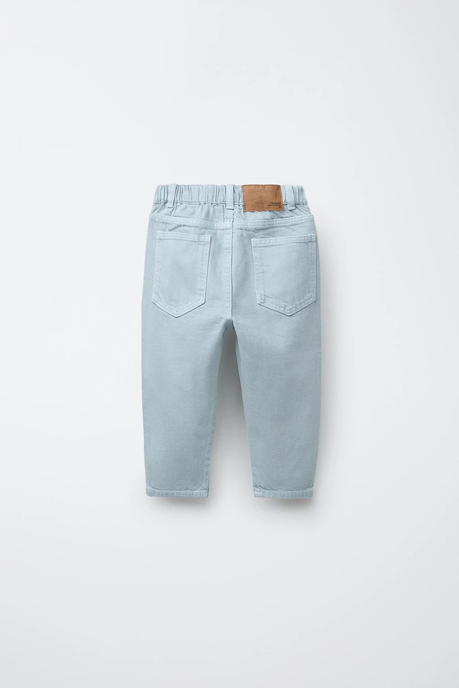 BALLOON TWILL PANTS