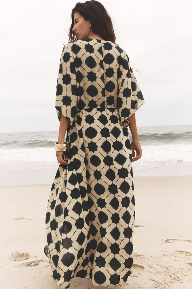 PRINTED CAFTAN DRESS