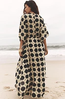 PRINTED CAFTAN DRESS