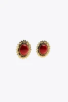 BOUCLES D'OREILLES SOLEIL PIERRE
