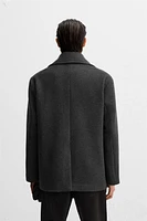 WOOL - CASHMERE CROP COAT