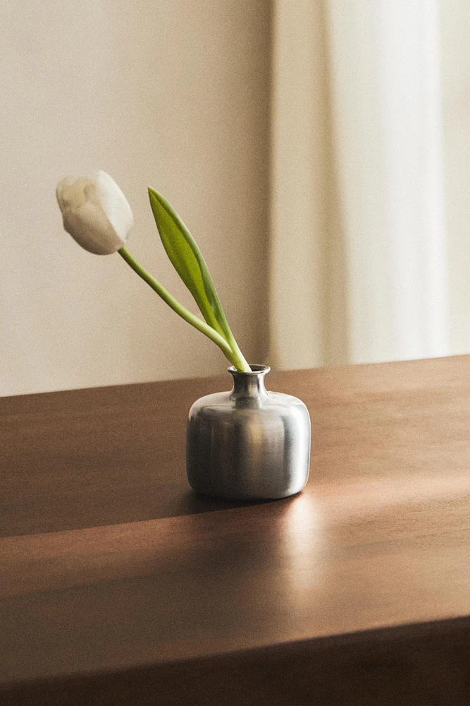 SMALL STEEL VASE