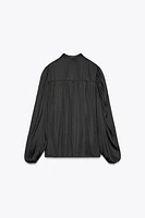 ZW COLLECTION BALLOON SLEEVE SHIRT