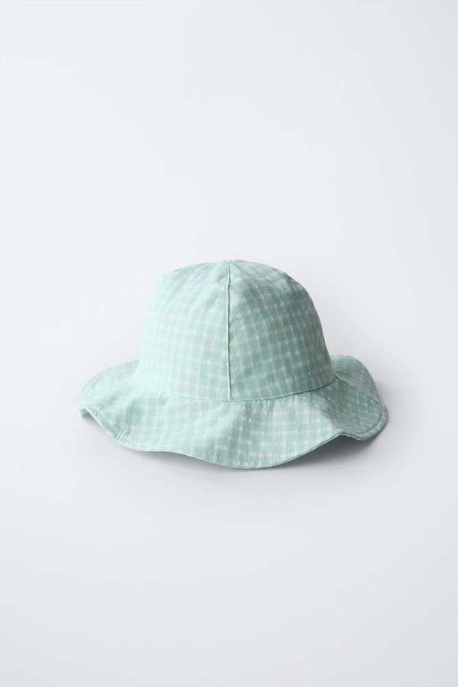GINGHAM HAT