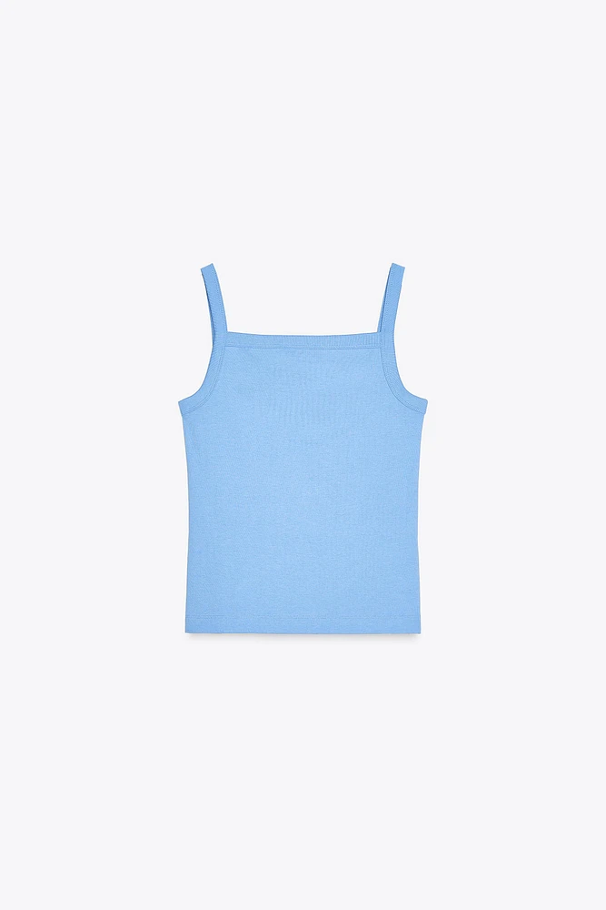 SQUARE NECK SHIRT
