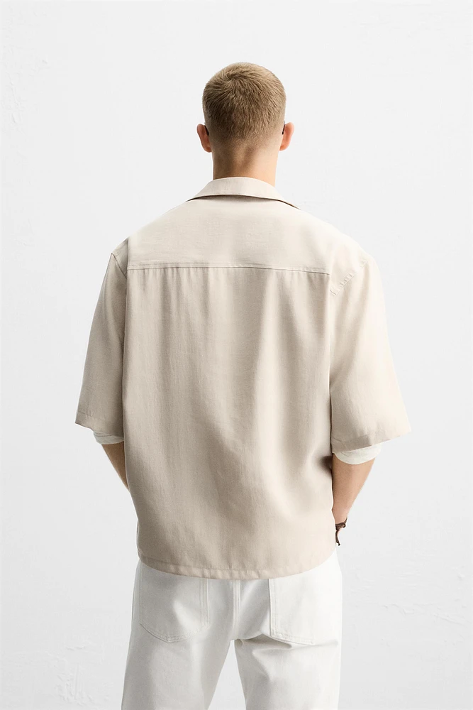 CHEMISE FLUIDE RELAXED FIT