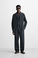 PLEATED REGULAR FIT PANTS