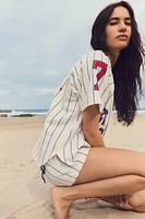 NEW YORK STRIPED SHORTS
