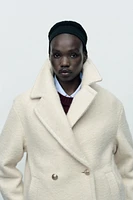 SEMILONG BOUCLÉ COAT