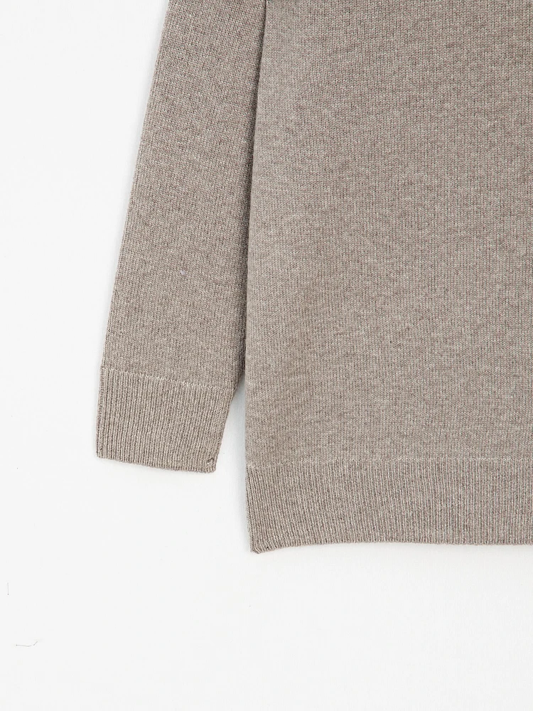 Pull oversize en maille 100 % cachemire