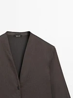 Chemise à manches longues en coton