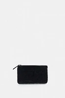 STUDDED CROSSBODY WALLET BAG