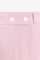 PANTALON LARGE À PINCES