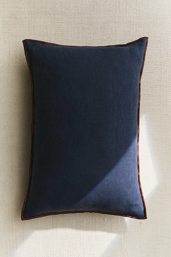 HOUSSE DE COUSSIN OVERLOCK