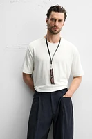 T-SHIRT MÉLANGE LIN