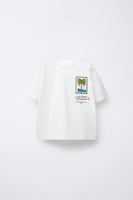 PALM TREE PATCH T-SHIRT