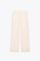 EMBROIDERED PAJAMA PANTS ZW COLLECTION
