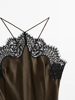 Satin camisole dress - Studio