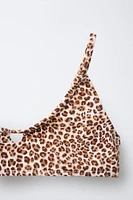 6-14 ANS/ BIKINI ANIMAL PRINT CUT OUT