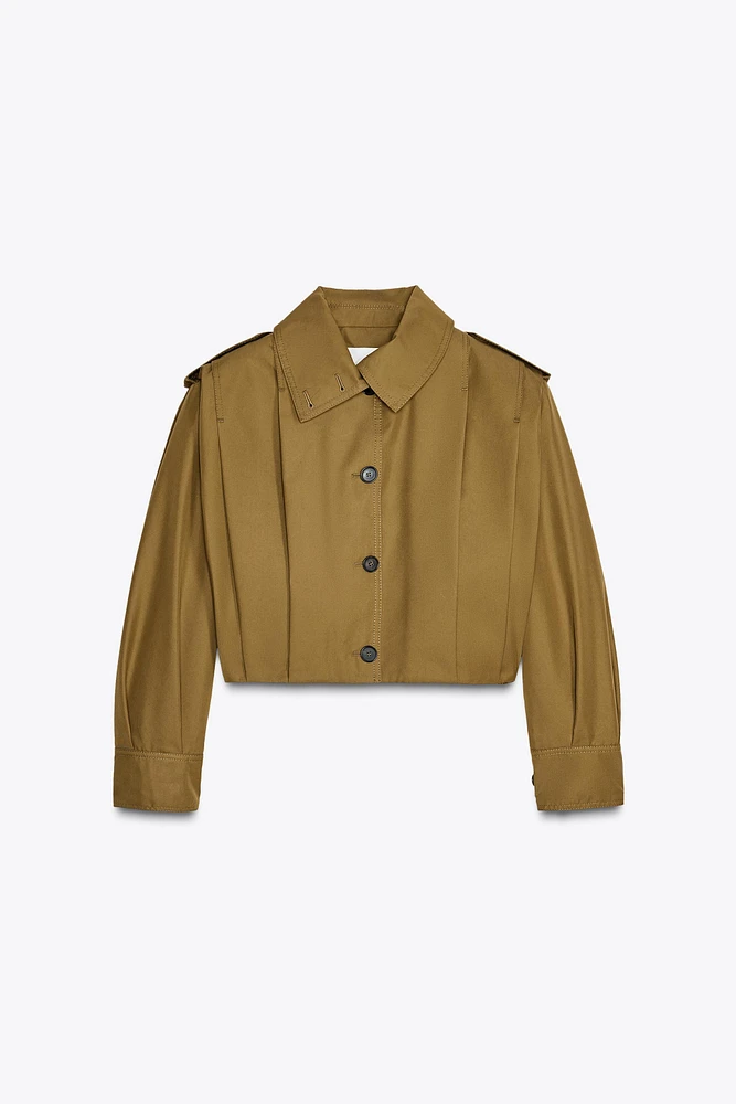 ZW COLLECTION PLEATED JACKET