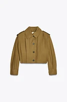 ZW COLLECTION PLEATED JACKET