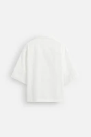 BOUCLÉ TEXTURE SHIRT
