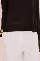 FINE KNIT SWEATER
