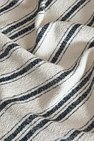STRIPED COTTON BLANKET