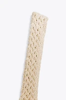 COMBINATION KNIT DRESS