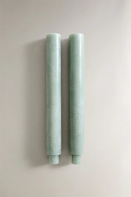 SET OF DECORATIVE STRAIGHT TAPER CANDLES (SET 2)