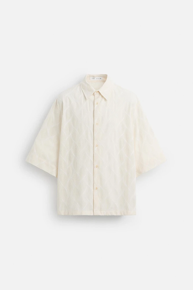 WAVY EMBROIDERED SHIRT