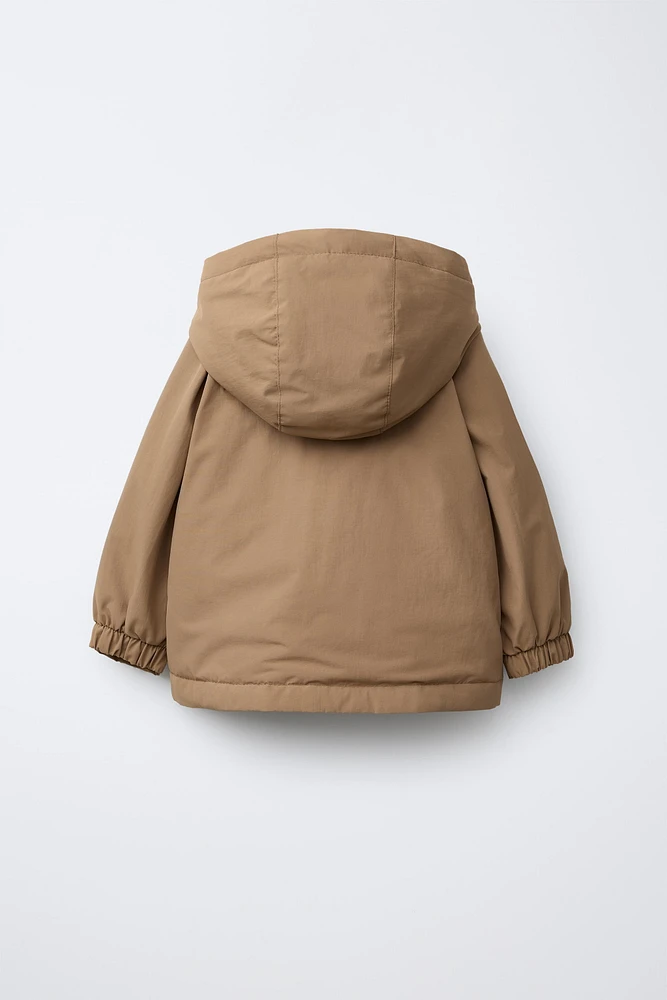 HOODED POCKET PARKA