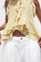 TOP HALTER VOLANTS