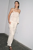 EMBROIDERED PAJAMA PANTS ZW COLLECTION