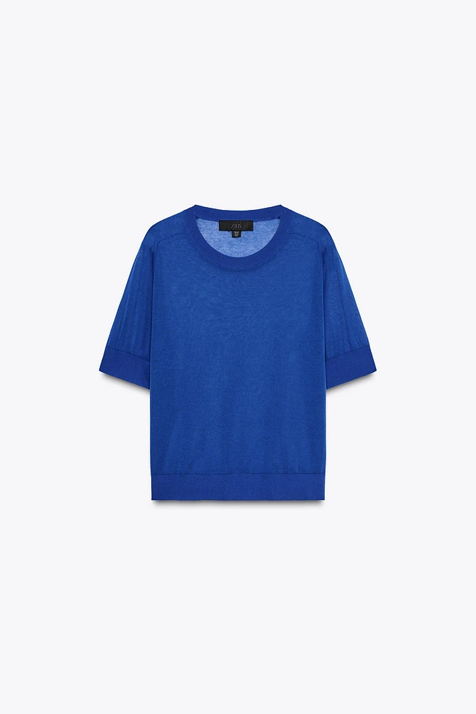 TOP EN MAILLE EXTRAFINE