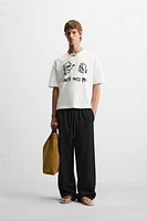 T-SHIRT IMPRIMÉ COMBIN