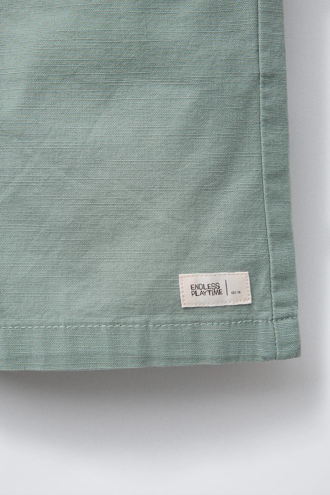 LABEL ELASTIC SHORTS