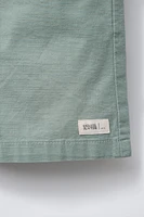 LABEL ELASTIC SHORTS