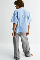 POPLIN POCKET SHIRT